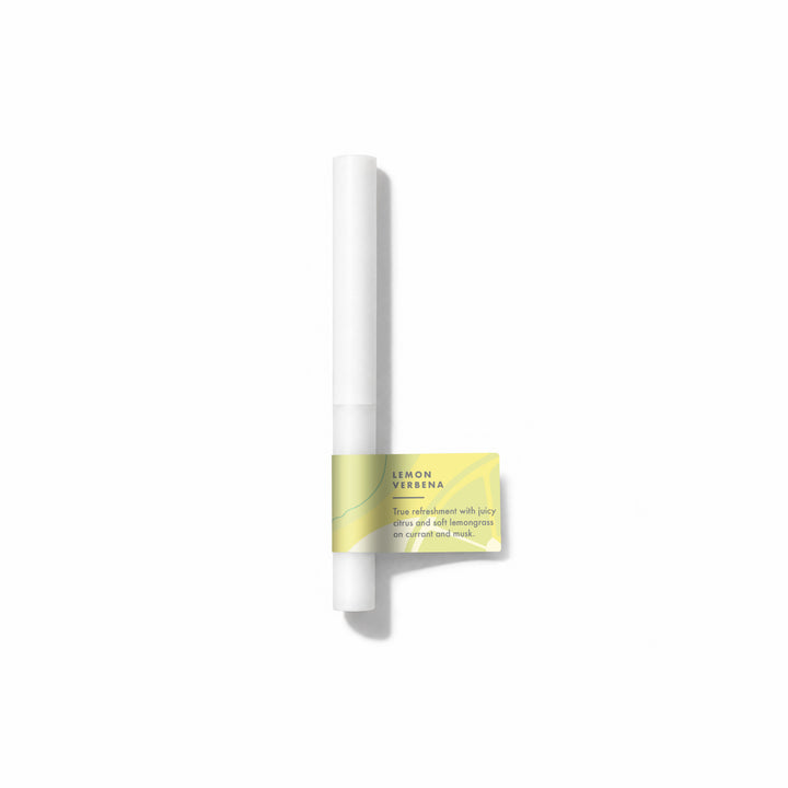 Lemon Verbena Fragrance Sample Stick - True refreshment with juicy citrus and soft lemongrass on currant and musk.