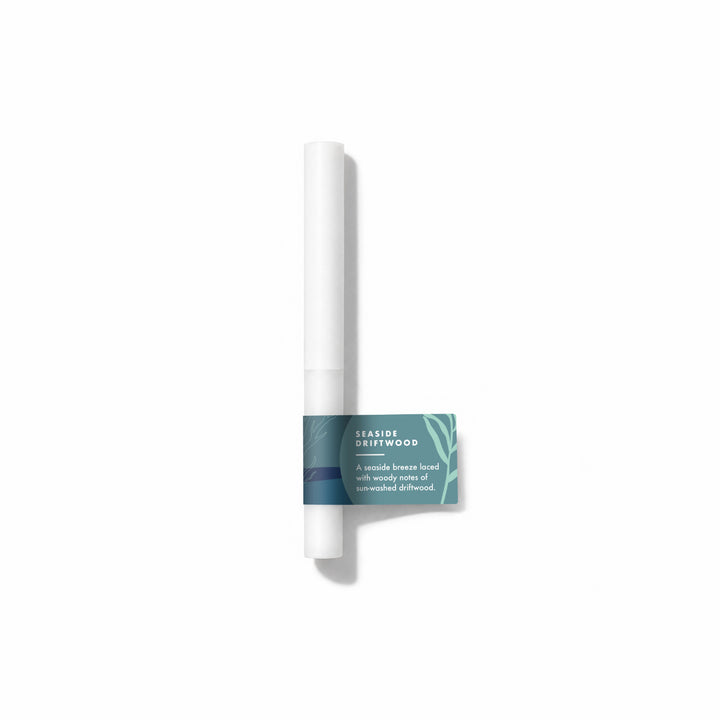Seaside Driftwood Fragrance Sample Stick - A seaside breeze laced with woody notes of sun-washed driftwood.