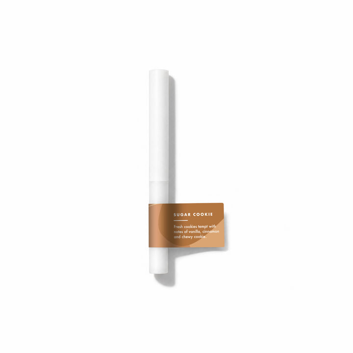 Sugar Cookie Fragrance Sample Stick - Fresh cookies tempt with notes of vanilla, cinnamon and chewy cookie.