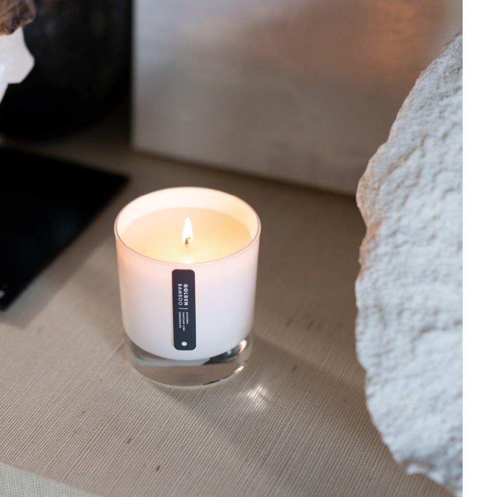 Golden Bamboo Jar Candle Golden Bamboo Jar Candle